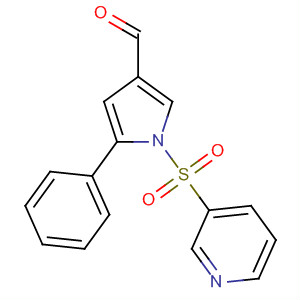 5-苯基-1-(吡啶-3-基磺酰基)-1H-吡咯-3-甲醛结构式_881676-90-0结构式