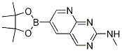 N-甲基-6-(4,4,5,5-四甲基-1,3,2-二噁硼烷-2-基)-吡啶并[2,3-d]嘧啶-2-胺结构式_882670-91-9结构式