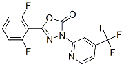 5-(2,6-二氟苯基)-3-[4-(三氟甲基)-2-吡啶]-1,3,4-噁二唑-2(3H)-酮结构式_883009-97-0结构式
