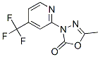 5-甲基-3-[4-(三氟甲基)-2-吡啶]-1,3,4-噁二唑-2(3H)-酮结构式_883010-94-4结构式