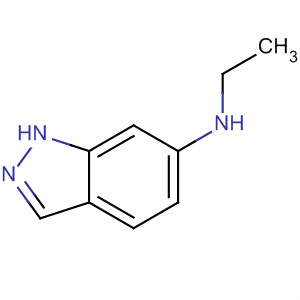 乙基-(1H-吲唑-6-基)-胺结构式_88369-87-3结构式
