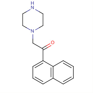 1-(萘-1-基)-2-(哌嗪-1-基)乙酮结构式_88372-35-4结构式