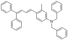 二苄基-[4-(4,4-二苯基-1,3-丁二烯)-3-甲基苯基]-胺结构式_884319-50-0结构式