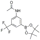 N-(3-(4,4,5,5-四甲基-1,3,2-二噁硼烷-2-基)-5-(三氟甲基)苯基)乙酰胺结构式_885044-50-8结构式