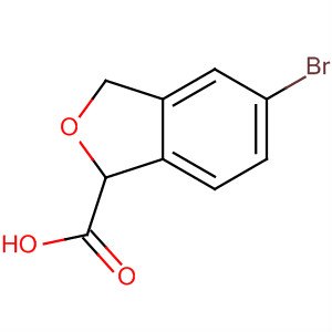 5-溴-2,3-二氢-2-苯并呋喃羧酸结构式_885069-03-4结构式