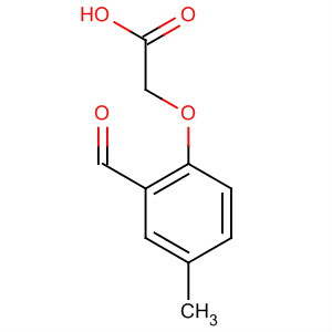 2-甲酰基-4-甲基苯氧基乙酸结构式_88521-64-6结构式