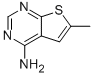 6-甲基-噻吩并[2,3-d]嘧啶-4-胺结构式_885269-52-3结构式