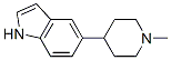5-(1-甲基哌啶-4-基)-1h-吲哚结构式_885273-33-6结构式