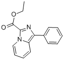 1-苯基-咪唑并[1,5-a]吡啶-3-羧酸乙酯结构式_885276-81-3结构式