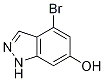 4-溴-6-羟基(1h)吲唑结构式_885518-75-2结构式