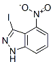 3-碘-4-硝基-1H-吲唑结构式_885521-22-2结构式