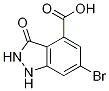 6-溴-3-羟基-4-(1H)吲唑 羧酸结构式_885523-69-3结构式