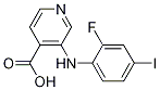 3-[(2-氟-4-碘苯基)氨基]-4-吡啶羧酸结构式_885588-03-4结构式
