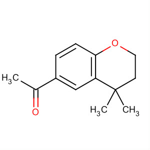 4,4-二甲基-6-乙酰基苯并二氢吡喃结构式_88579-19-5结构式