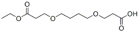3-[4-(2-乙氧基羰基-乙氧基)-丁氧基]-丙酸结构式_886362-91-0结构式