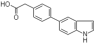 4-(1H-吲哚-5-基)苯乙酸结构式_886363-28-6结构式