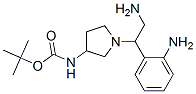 3-N-boc-氨基-1-[2-氨基-1-(2-氨基苯基)-乙基]-吡咯烷结构式_886365-01-1结构式