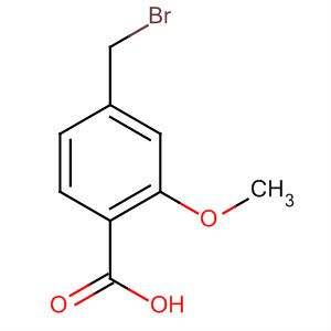 4-(溴甲基)-2-甲氧基苯甲酸结构式_88709-30-2结构式