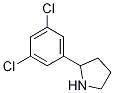 2-(3,5-二氯苯基)吡咯烷结构式_887344-13-0结构式