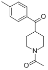 1-Acetyl-4-(p-methylbenzoyl)piperidineStructure,887352-19-4Structure 1-Acetyl-4-(p-methylbenzoyl)piperidine Structure,887352-19-4Structure