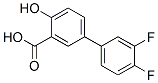 3,4-二氟-4-羟基-[1,1-联苯]-3-羧酸结构式_887576-75-2结构式