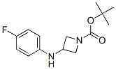 3-(4-氟苯氨基)-氮杂啶-1-羧酸叔丁酯结构式_887580-12-3结构式