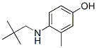 4-(2,2-二甲基丙氨基)-3-甲基苯酚结构式_887587-77-1结构式