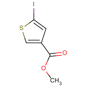 5-碘噻吩-3-羧酸甲酯结构式_88770-20-1结构式