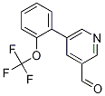 5-[2-(三氟甲氧基)苯基]-3-吡啶羧醛结构式_887973-92-4结构式