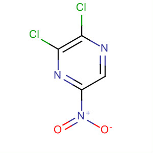 2,3-二氯-5-硝基吡嗪结构式_88803-87-6结构式