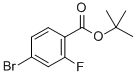 4-溴-2-氟苯甲酸叔丁酯结构式_889858-12-2结构式