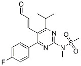 甲烷磺酰胺,N-[4-(4-氟苯基)-6-(1-甲基乙基)-5-[(1E)-3-氧代-1-丙烯-1-基]-2-嘧啶]-N-甲基-结构式_890028-66-7结构式