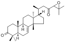 24,25-环氧基甘遂-7-烯-3,23-二酮结构式_890928-81-1结构式