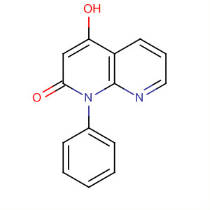 4-羟基-1-苯基-1,8-萘啶-2(1h)-酮结构式_89109-17-1结构式