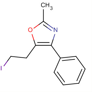 5-(2-碘乙基)-2-甲基-4-苯基噁唑结构式_89149-97-3结构式
