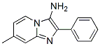 7-甲基-2-苯基咪唑并[1,2-a]吡啶-3-胺结构式_89185-45-5结构式