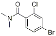 N,N-二甲基4-溴-2-氯苯甲酰胺结构式_893420-19-4结构式