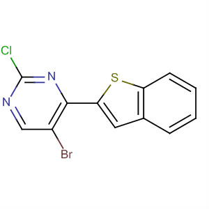 4-(苯并[b]噻吩-2-基)-5-溴-2-氯嘧啶结构式_893433-76-6结构式