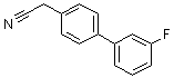 3-氟-[1,1-联苯]-4-乙腈结构式_893734-08-2结构式