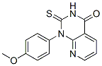 1-(4-甲氧基苯基)-2-硫氧代-1,2,3,4-四氢吡啶并[2,3-d]嘧啶-4-酮结构式_89374-59-4结构式
