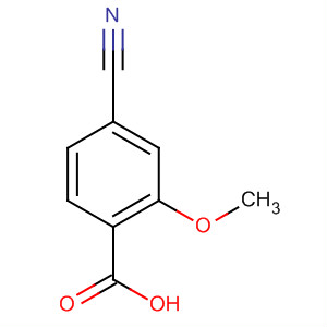 4-氰基-2-甲氧基苯甲酸结构式_89469-52-3结构式