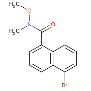 5-溴-n-甲氧基-n-甲基-1-萘甲酰胺结构式_894789-05-0结构式