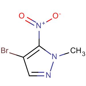 4-溴-1-甲基-5-硝基-1H-吡唑结构式_89607-11-4结构式