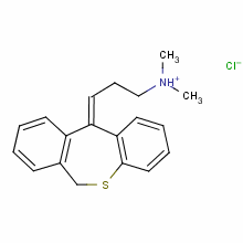 盐酸度硫平结构式_897-15-4结构式