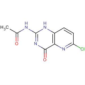 2-乙酰氨基-6-氯-吡啶并[3,2-d]嘧啶-4(3h)-酮结构式_897361-51-2结构式