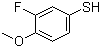 3-氟-4-甲氧基苯硫醇结构式_89818-27-9结构式
