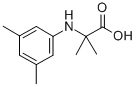 2-(3,5-二甲基苯氨基)-2-甲基丙酸结构式_898396-59-3结构式