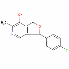 西氯他宁结构式_89943-82-8结构式
