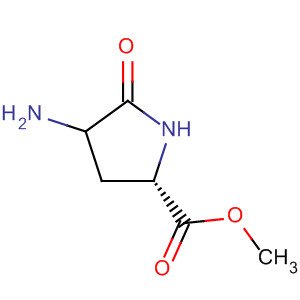 4-氨基-5-氧代吡咯烷-2-羧酸甲酯结构式_89971-20-0结构式