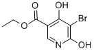 5-溴-4,6-二羟基烟酸乙酯结构式_89978-58-5结构式